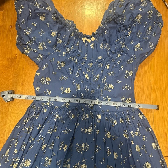 Doen Deia blue bouton de rose dress - Picture 6 of 6